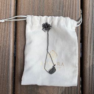 Black Kendra Scott necklace